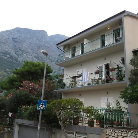 Apartments Caleta Baška Voda Buitenkant foto